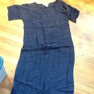 Sheer Linen Blend Long Dress or Tunic